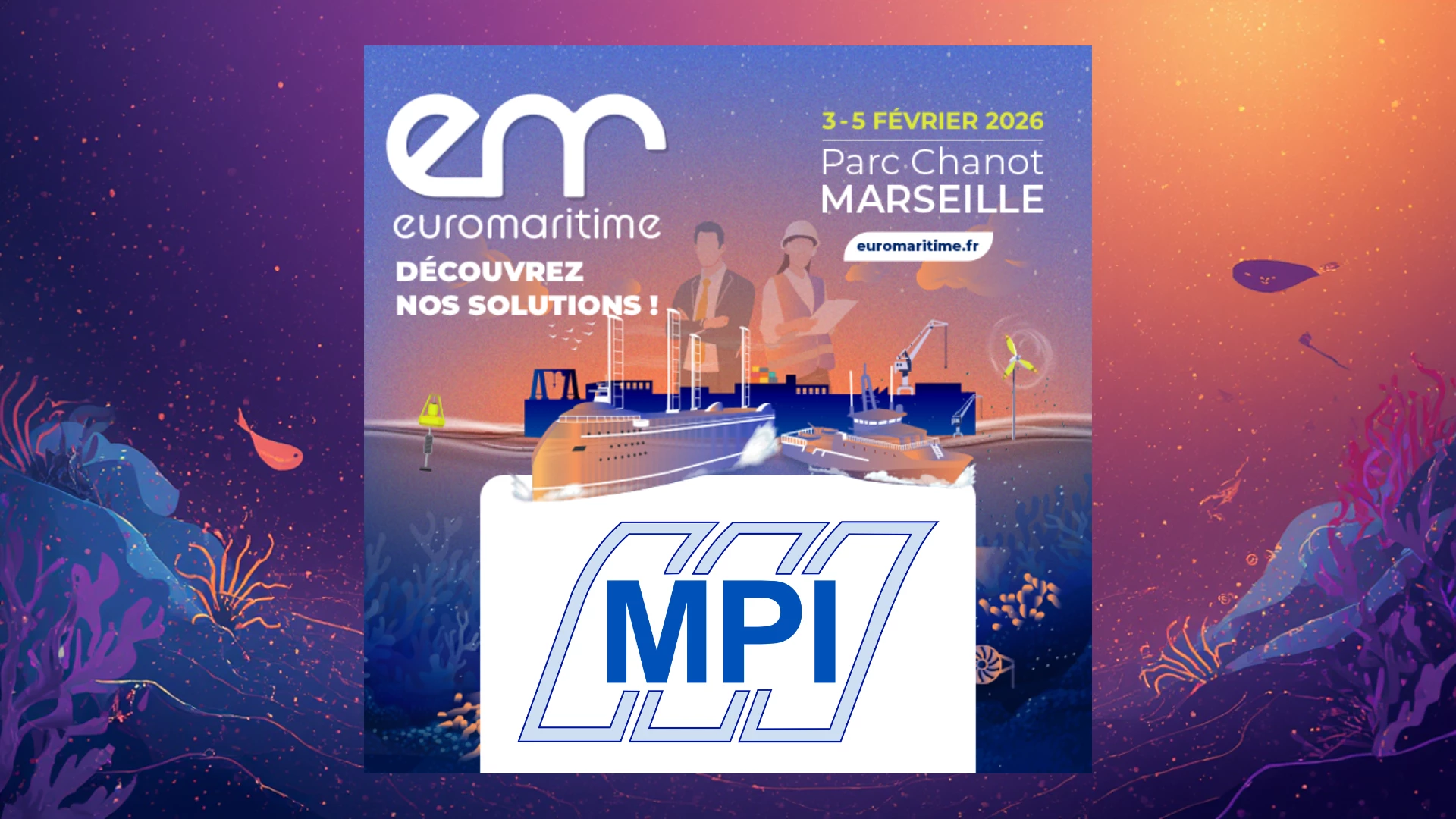 Salon maritime à Marseille en 2026
