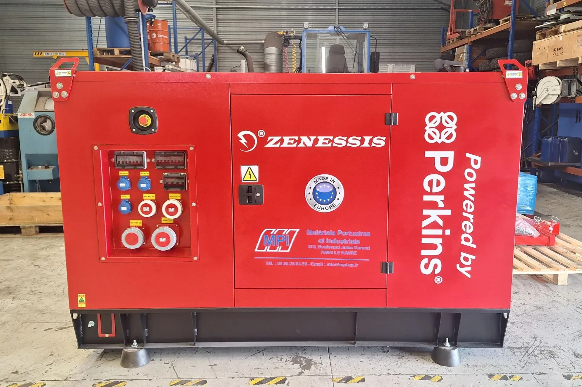 Groupe électrogène 66 kVA moteur Perkins