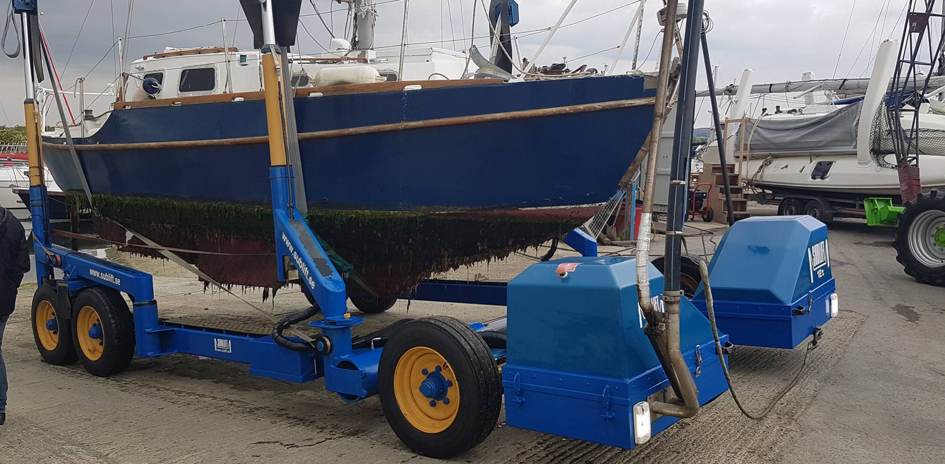 Image d'un élévateur slipway